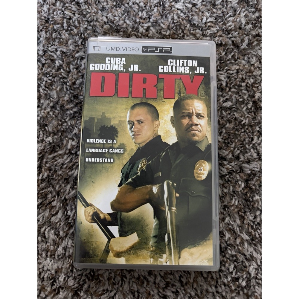 Dirty - PSP Movie UMD Cuba Gooding Jr. Action Rare